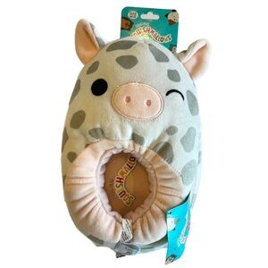 Kids Squishmallows Rosie Pig Tag Size 11/12 Slippers